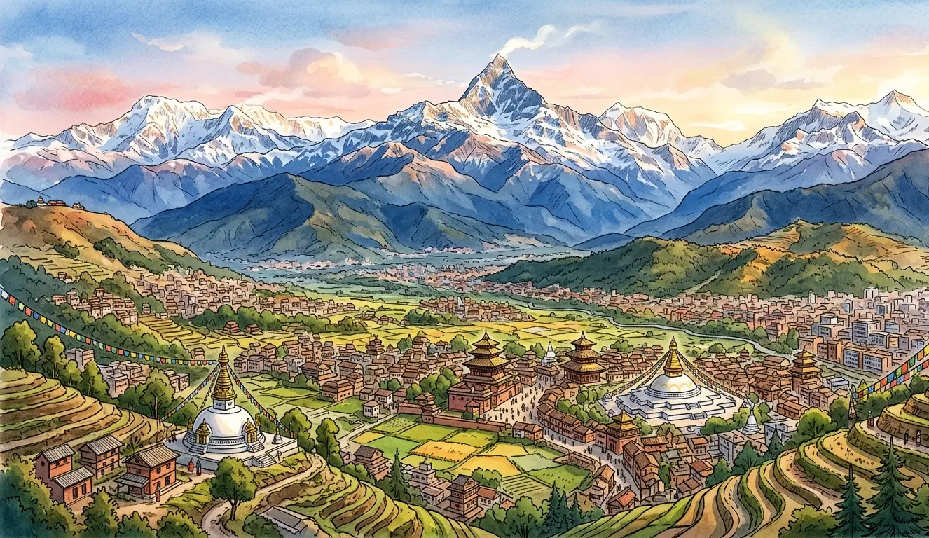 Himalayan mountain peaks